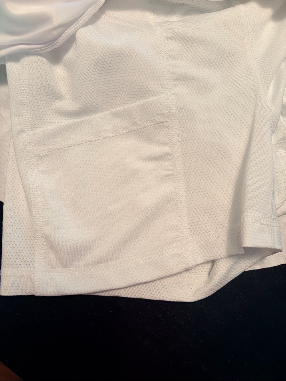 Greg Norman Collection White Performance Ruffle Skirt - Picture 6 of 6